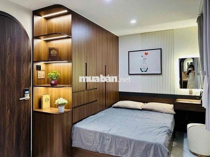 cho thuê nhà hẻm Nguyễn duy phường 2 Bình thạnh 4*5m x 6*5 m 13 triệu