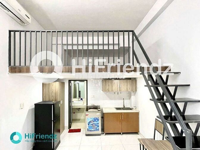 CHDV cao cấp dạng duplex tách bếp cửa sổ lớn