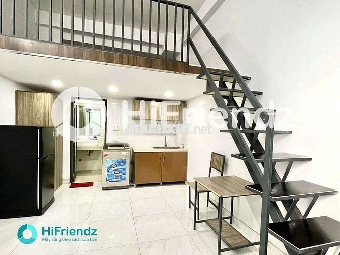 CHDV cao cấp dạng duplex tách bếp cửa sổ lớn