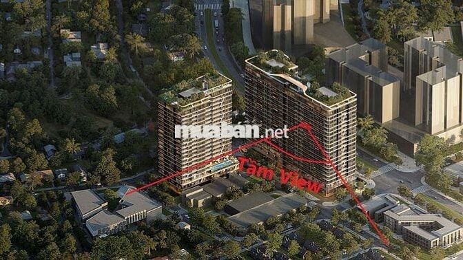 Cần bán căn 2PN 83,3m2 tầng 14 Regal Complex view Villa, sông Cổ Cò