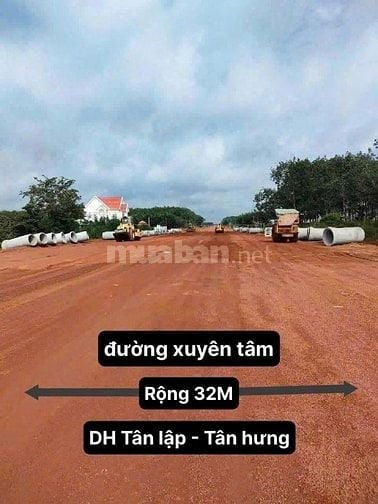 bán đất mt xuyên tâm 200m 100tc, 270tr