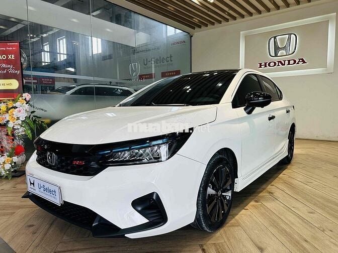 Honda City RS 2025 Trắng 29,000 km. Full Phụ Kiện✅