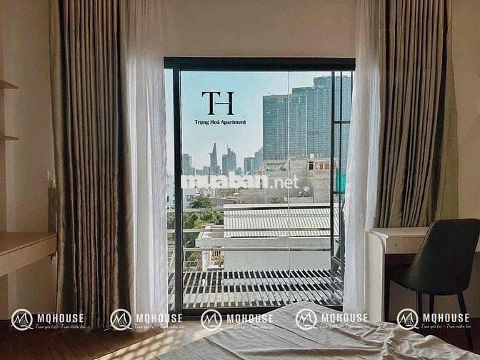Căn hộ studio full nội thất ban công thoáng đường Bến Vân Đồn quận 4