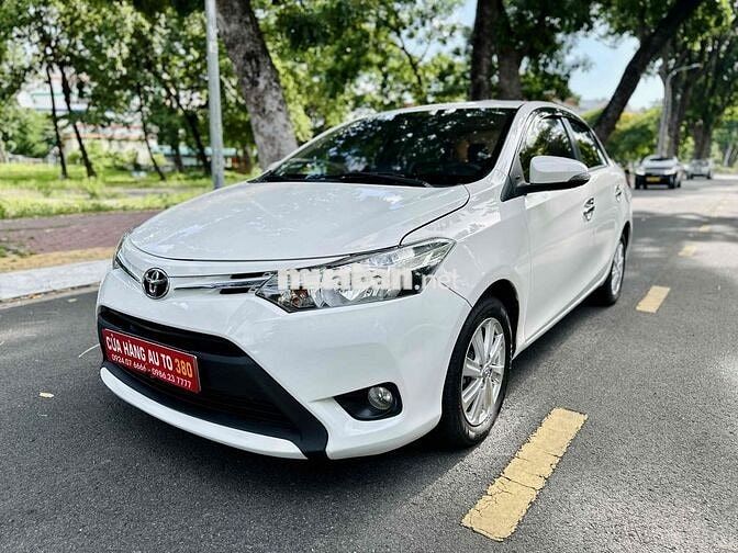 Toyota Vios E MT 2016 Trắng 11v km Xe Gia Đình