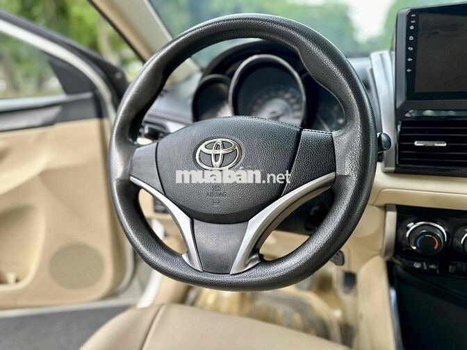 Toyota Vios E MT 2016 Trắng 11v km Xe Gia Đình