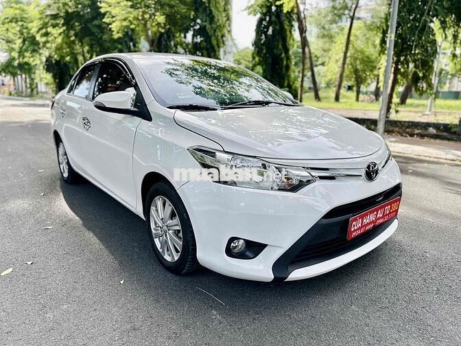 Toyota Vios E MT 2016 Trắng 11v km Xe Gia Đình