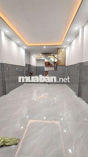 NHÀ MỚI ĐẸP- HẺM XE TẢI - ĐƯỜNG SỐ 5- 4X16M 1 LẦU 2 PN 