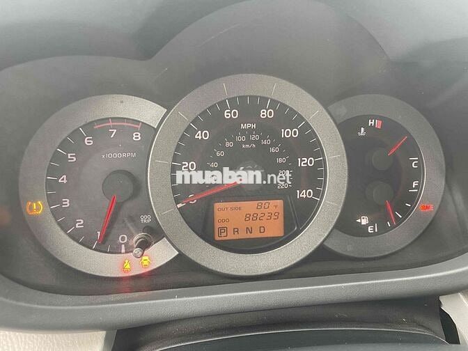 Toyota RAV4 2007 2.4 Đen Nhật xuất Mỹ