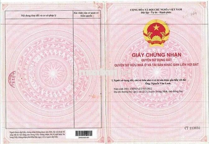 Bán lô đất 3 hecta ở Xuân Hoà, Xuân Lộc, Đồng Nai