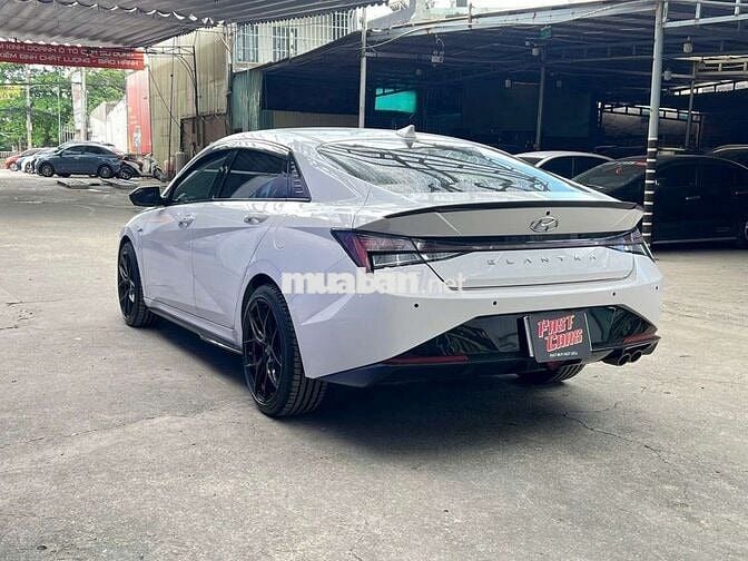 Hyundai Elantra 2022 N-line 1.6L Turbo, màu trắng
