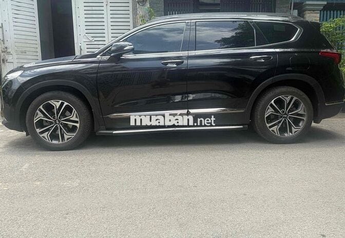 Hyundai Santafe Premium 2019 đen, bản full 2 cầu