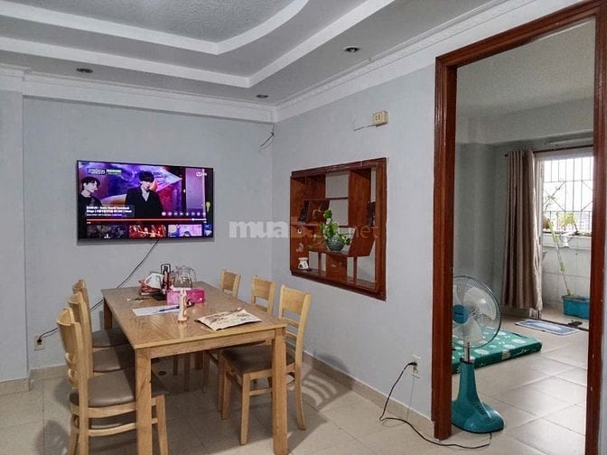Chung cư 601-  CMT8-Q10 căn 1p ngủ 52m2,có nội thất giá 8,5tr/tháng