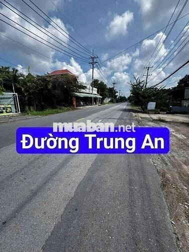 NGỘP BÁN LỖ GẦN 5 TỶ MT TRUNG AN NGAY TỈNH LỘ 8 NGÃ TƯ TÂN QUY