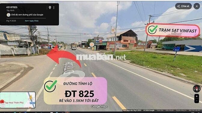 🔥 Đất 2 Mặt Tiền Full Thổ Cư - Chỉ 5 Phút Đến Chợ, Bệnh Viện, Trường H