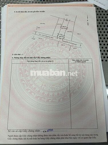 Đất bán 5x19m Đông Thạnh Hoc Môn