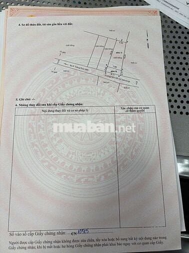Đất bán 5x19m Đông Thạnh Hoc Môn