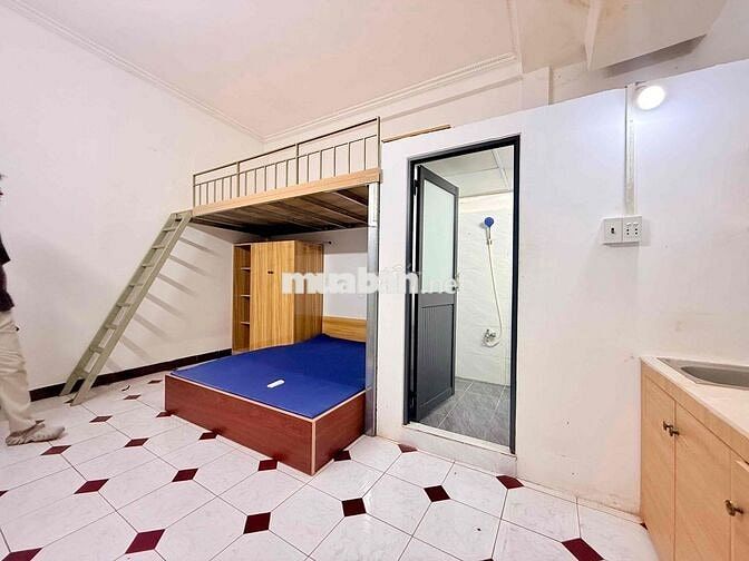 Trọ gác xếp 2 chỗ ngủ_Mới sạch_ngay CMT8 gần CV Lê Thị Riêng_Viettel