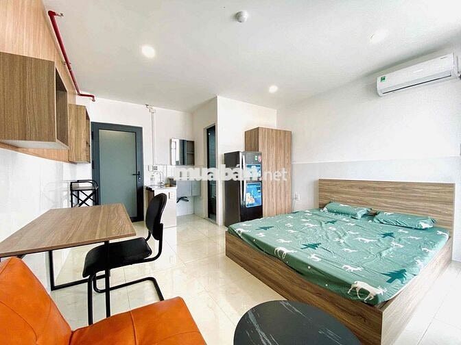 STUDIO FULL NỘI THẤT CÁCH CẦU SẮT CHƯA ĐẾN 2KM