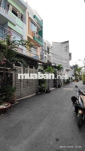 99TR/M2 CV LÀNG HOA HXH 5M LÊ VĂN THỌ P8 4X19 CN 69M2 4L GIÁ 6,8 TỶ TL