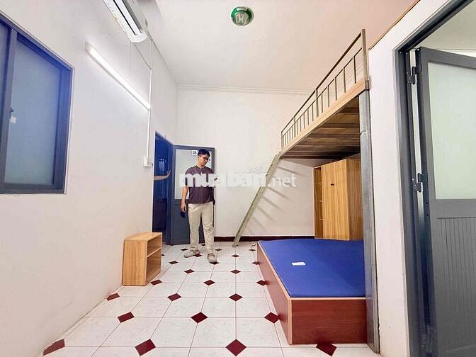 Trọ gác xếp 2 chỗ ngủ_Mới sạch_ngay CMT8 gần CV Lê Thị Riêng_Viettel
