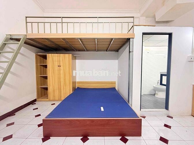 Trọ gác xếp 2 chỗ ngủ_Mới sạch_ngay CMT8 gần CV Lê Thị Riêng_Viettel