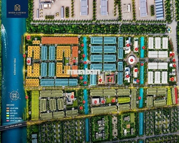 River Gateway TTHC Thủ Thừa, Sổ Hồng Trao Tay, Giá Chỉ Từ 14 Tr/m2
