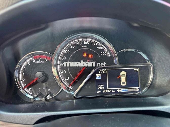 Toyota Vios G 2025, biển TP. 20.061km(giảm từ 15tr