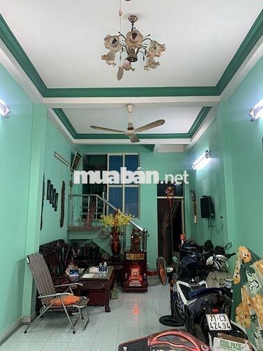 Nhà 3,5x14.3m, 4 tầng, hẻm rộng sát MT Phạm Hùng, P.5, Q.8
