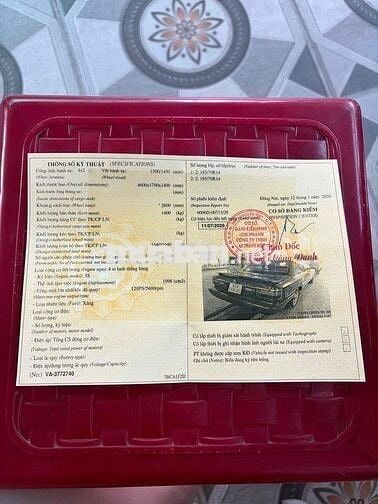 Toyota Camry 1998 Số sàn Đỏ
