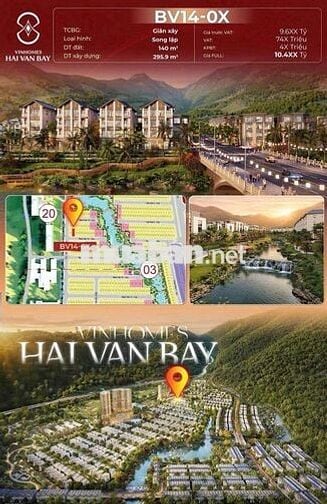 BIỆT THỰ SÔNG LẬP RẼ NHẤT HẢI VÂN BAY