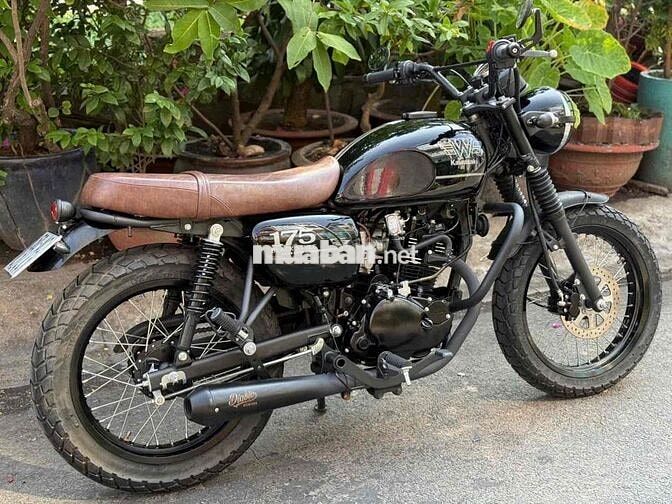 Kawasaki W175 2024 odo lướt 1600km, bstp 9 chủ