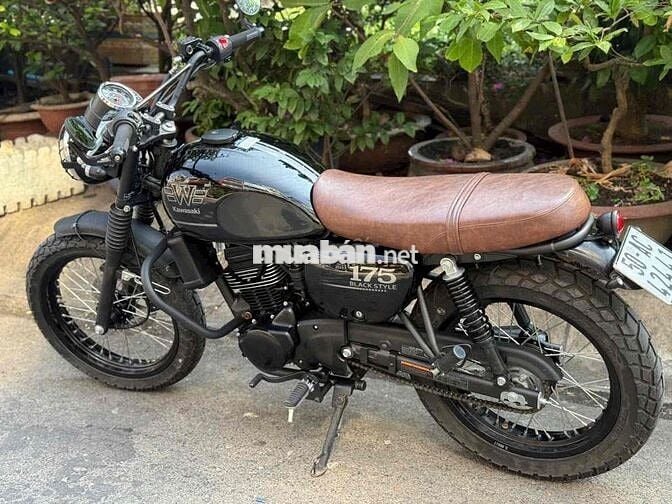 Kawasaki W175 2024 odo lướt 1600km, bstp 9 chủ