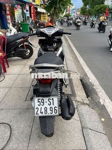 Honda Air Blade 2012 Đen, Bạc Đã sử dụng