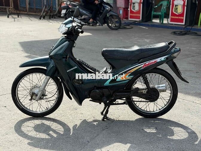 Honda Wave nhỏ HQ 110 Xanh êm ru Bình Dương
