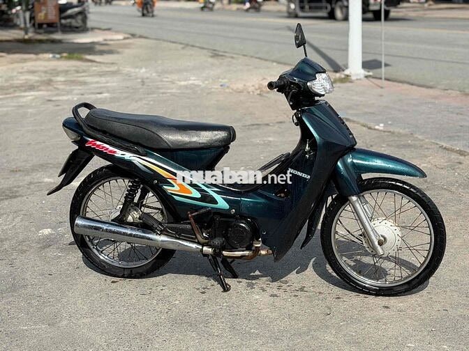 Honda Wave nhỏ HQ 110 Xanh êm ru Bình Dương