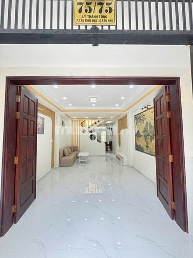 (308.287) Tân Phú – 6.3 tỷ – 49m² – HXH Lý Thánh Tông – 2PN – 2 tầng –