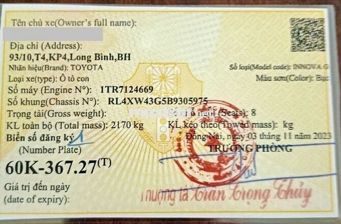 Toyota Innova 2011 Số sàn Xăng Bạc 168271 km