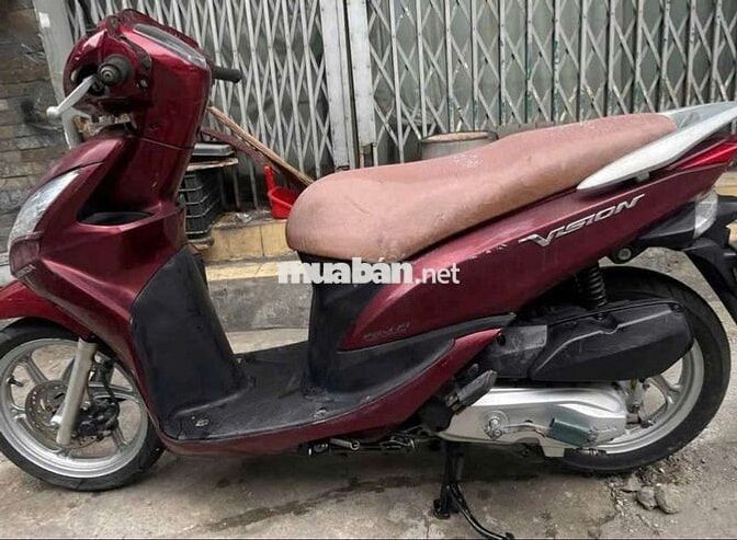 Honda Vision 2025 Nâu đỏ Zin êm