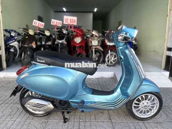 📣 Piaggio Vespa Sprint 125cc Đèn-Vuông Xanh ZiN RG