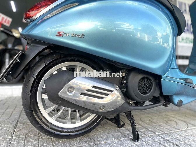 📣 Piaggio Vespa Sprint 125cc Đèn-Vuông Xanh ZiN RG
