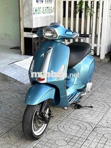 📣 Piaggio Vespa Sprint 125cc Đèn-Vuông Xanh ZiN RG