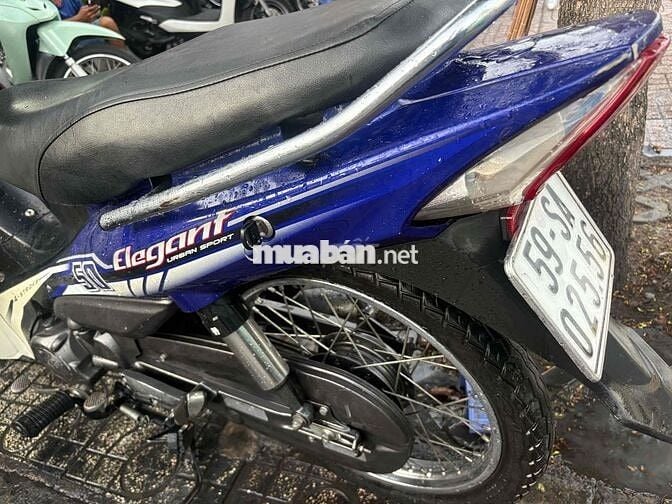 SYM Elegant 50cc 2016 Xanh trắng