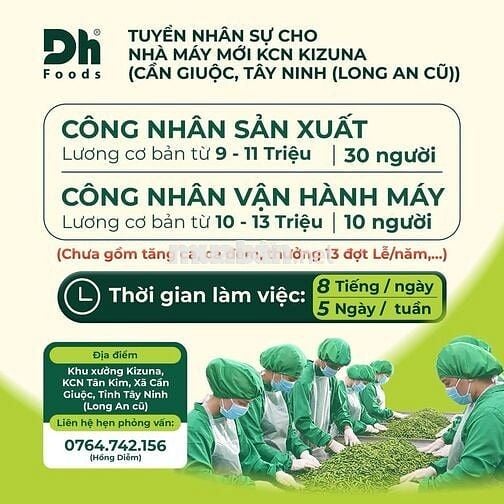 CÔNG NHÂN VẬN HÀNH MÁY