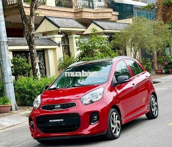 Kia Morning S 2018 1.25 AT Tự động Đỏ 72000 km