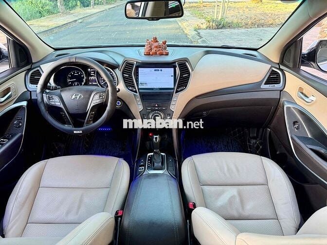 Hyundai Santafe 2016 2.4AT AWD Trắng 85.000 km