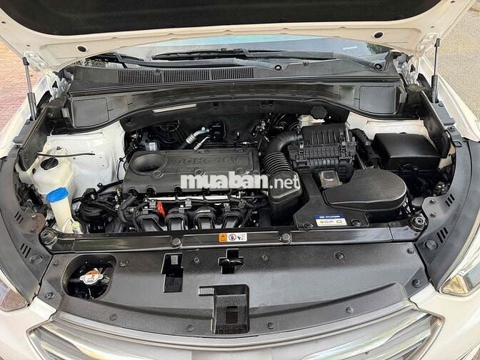 Hyundai Santafe 2016 2.4AT AWD Trắng 85.000 km