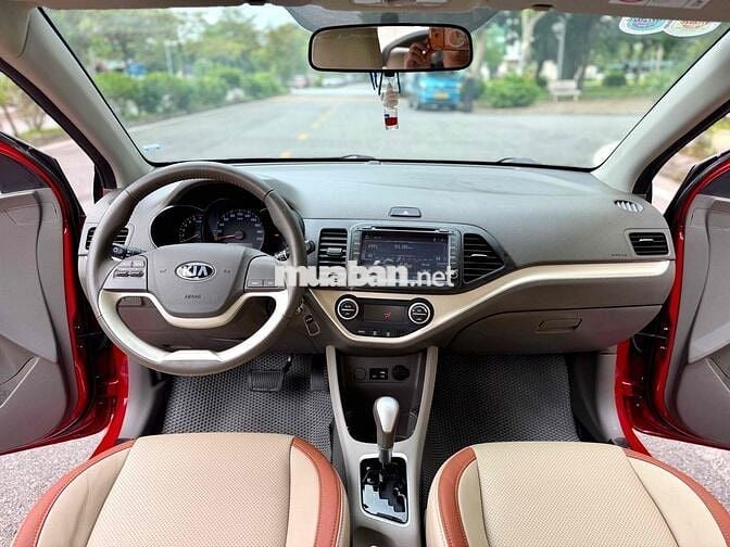 Kia Morning S 2018 1.25 AT Tự động Đỏ 72000 km
