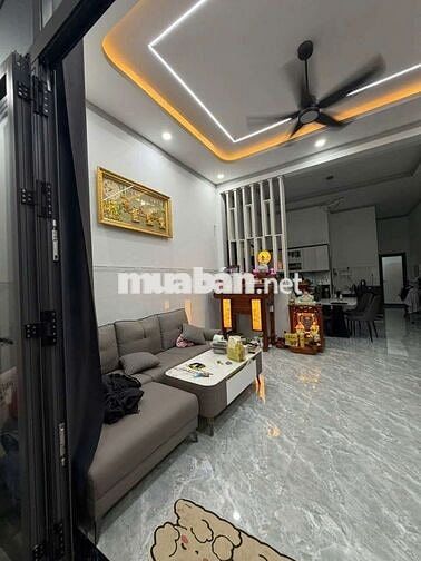 BÁN NHÀ MỚI TINH MỚI XÂY 103,7M2 ĐƯONG NGUYỄN ĐỨC THIỆU TẶNG NỘI THẤT