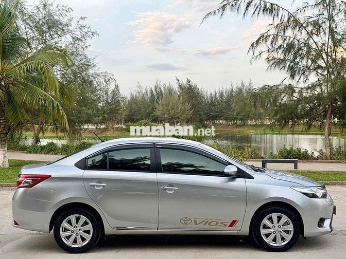 Toyota Vios 1.5G 2014 Tự động Bạc 96000 km
