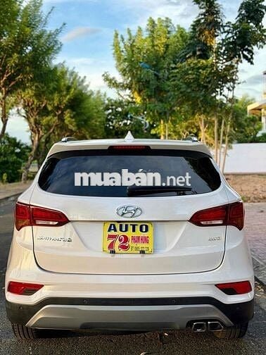 Hyundai Santafe 2016 2.4AT AWD Trắng 85.000 km